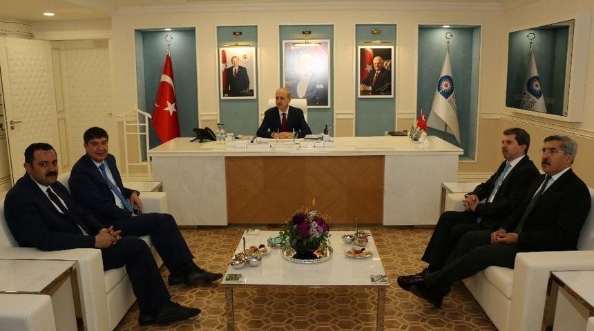 Bakan Kurtulmuş, "t&uuml;rkiye D&uuml;nya S&uuml;per Ligine &Ccedil;ıkacak"