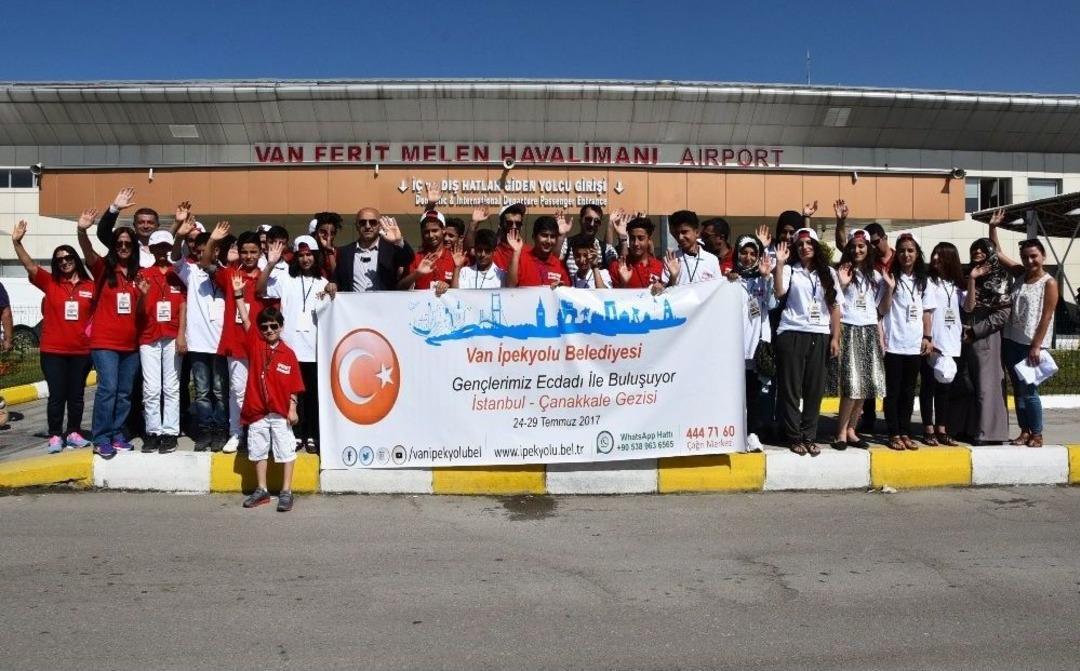 İpekyolu Belediyesinden &Ccedil;anakkale-istanbul Gezisi