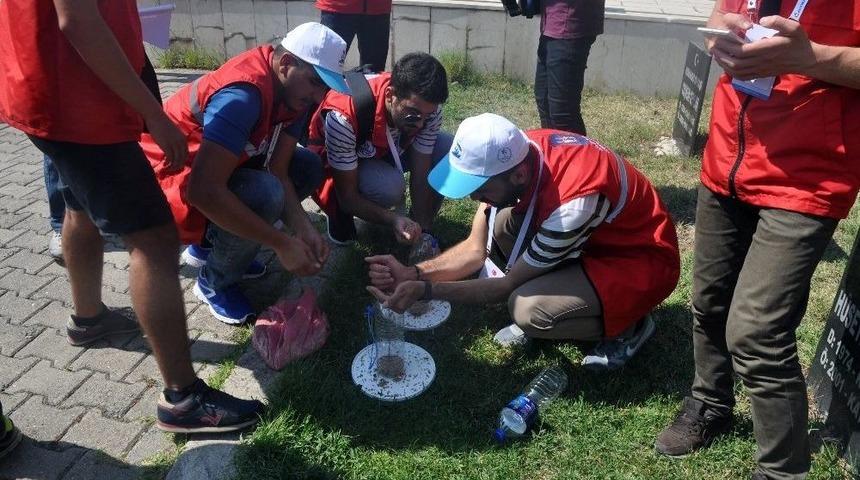 Damla Projesi" G&ouml;n&uuml;ll&uuml;leri Karab&uuml;k&rsquo;te
