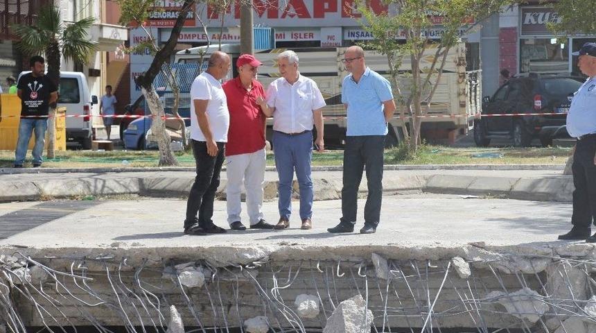 S&ouml;ke &Ccedil;ayı Projesinde İkinci Etap Yıkımları Başladı