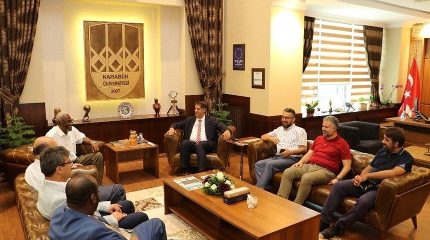 &Ccedil;ad Cumhuriyeti Y&ouml;k Başkanı Kb&uuml;&rsquo;y&uuml; Ziyaret Etti