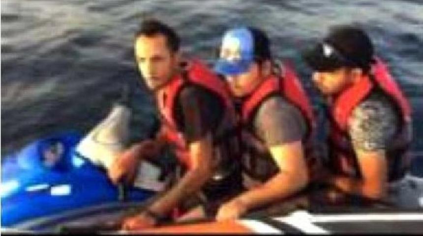 Jet-Ski Ile Umuda Yolculuk Sahil G&uuml;venliğe Takıldı