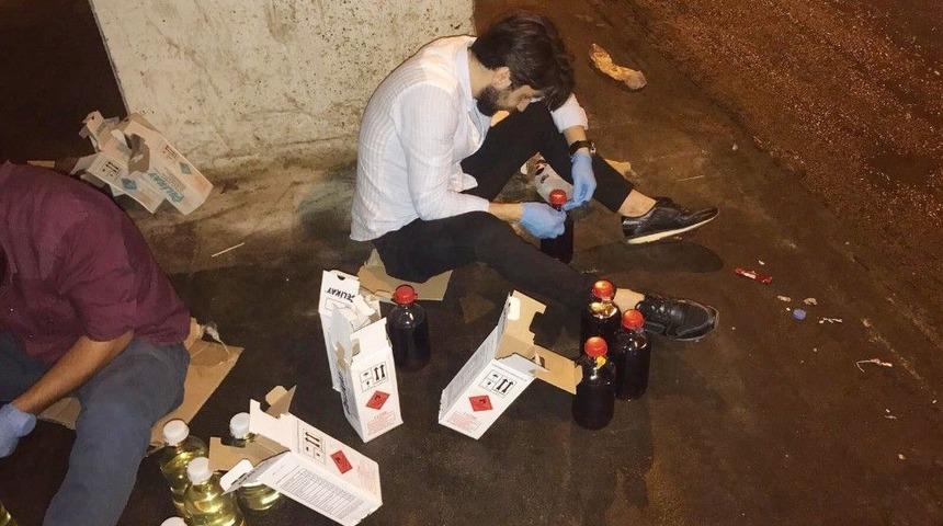 Bayrampaşa&rsquo;da Otogarda &rsquo;10 Numara Yağ&rsquo; Operasyonu