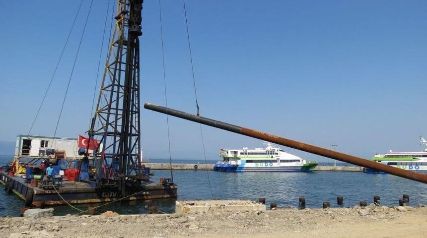 Mudanya Sahiline Son Kazık