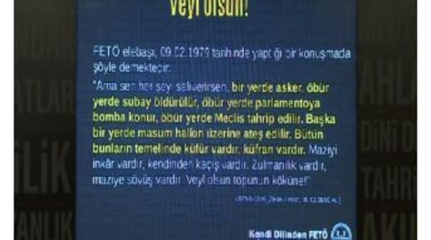 Fet&ouml;'n&uuml;n 38 Yıl &Ouml;nceki Konuşması Dinletildi&nbsp;