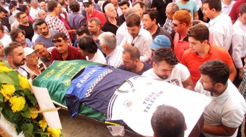 Kazada &Ouml;len Zabıta Memuru Son Yolculuğuna Uğurlandı