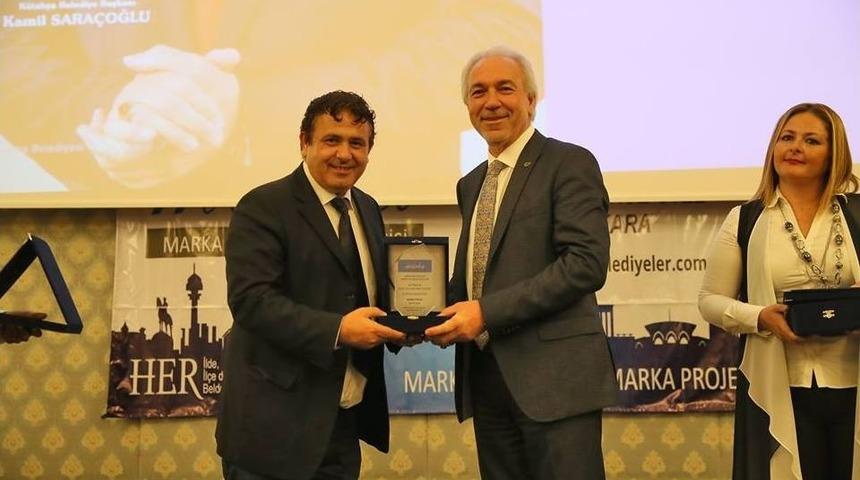 K&uuml;tahya Belediyesine &rsquo;marka Belediye&rsquo; &Ouml;d&uuml;l&uuml;