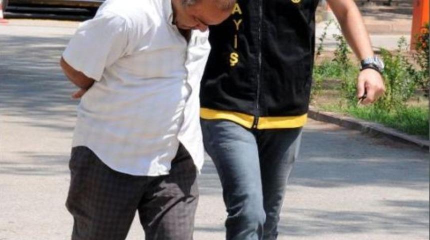 Başına Kova Ge&ccedil;iren Hırsız, Bu Kez Jant &Ccedil;alarken Yakalandı