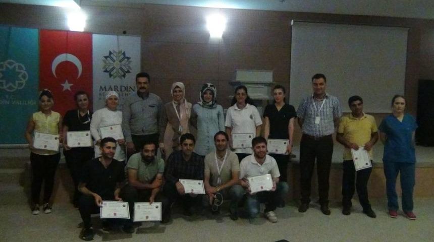 Mardin&rsquo;de Hastane Personellerine İşaret Dili Eğitimi