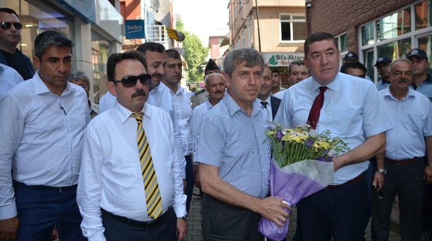 Vali &Ccedil;ınar, Alaplı Belediyesi&rsquo;ni Ziyaret Etti