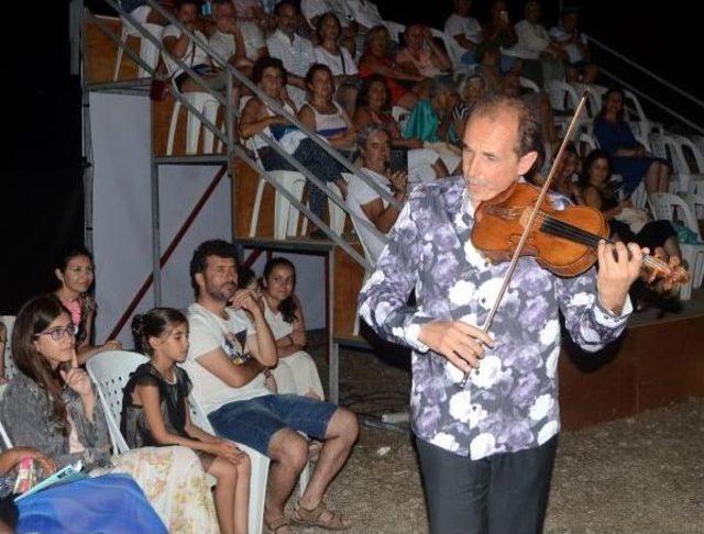 Gümüşlük Klasik Müzik Festivali Keman Ve Akordeonun Uyumuyla Başladı