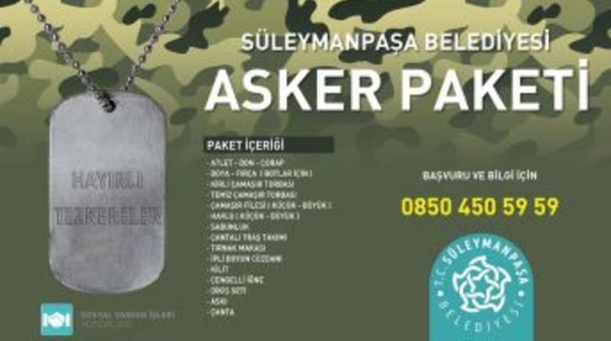 Askere Gidecek Gen&ccedil;lere Asker Paketi
