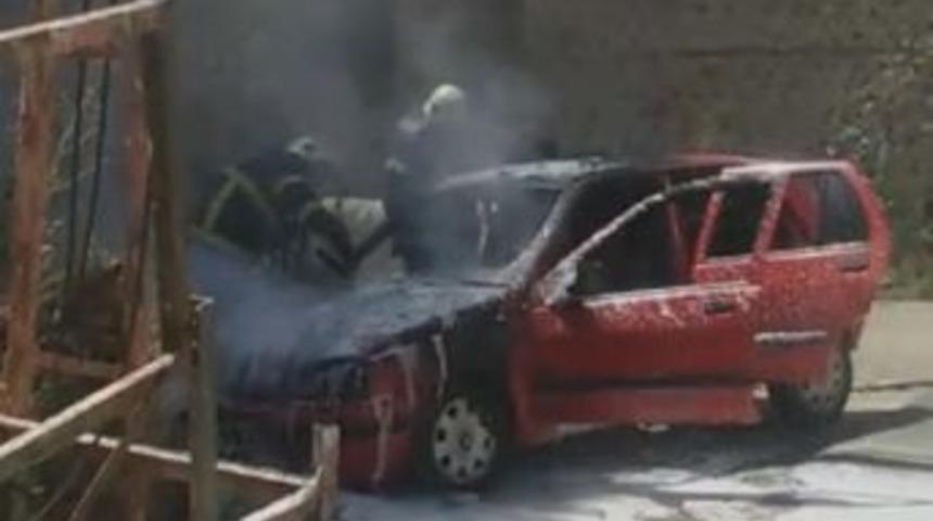 K&uuml;tahya&rsquo;da Ara&ccedil; Yangını