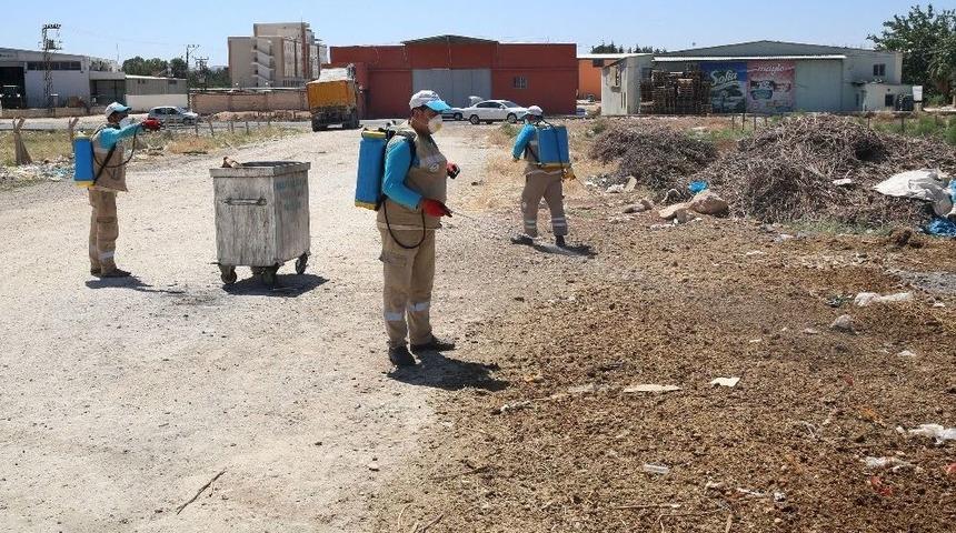 Haliliye Belediyesi İla&ccedil;lama &Ccedil;alışması