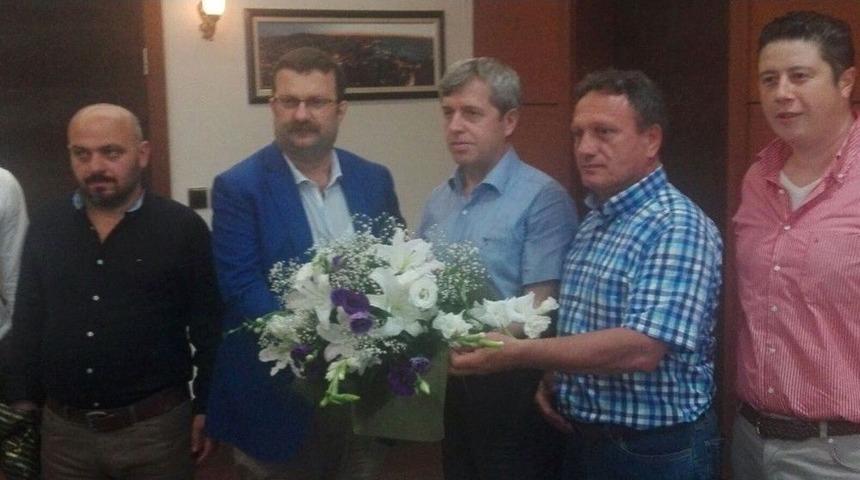 Başkan Caner&rsquo;den Vali &Ccedil;ınar&rsquo;a Ziyaret