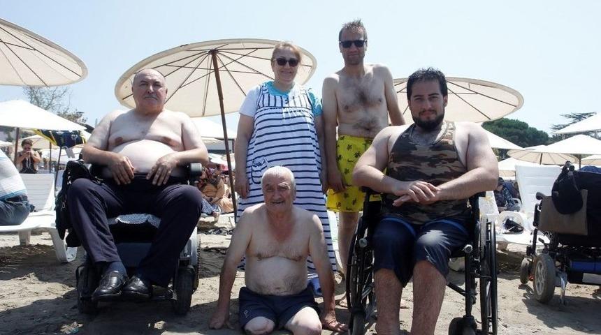 Engelli Vatandaşların Deniz Keyfi