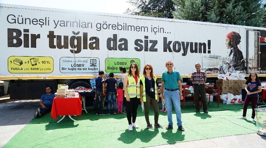 L&ouml;sev İyilikler Tırı, Kastamonu&rsquo;ya Geldi