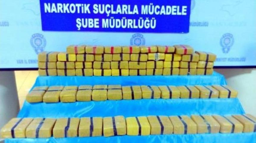 Van'da 31 Kilo 700 Gram Eroin Ele Ge&ccedil;irildi