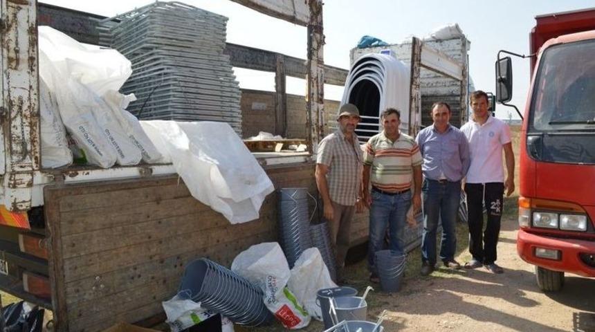 B&uuml;y&uuml;kşehir&rsquo;den Besicilere Buzağı Kul&uuml;besi