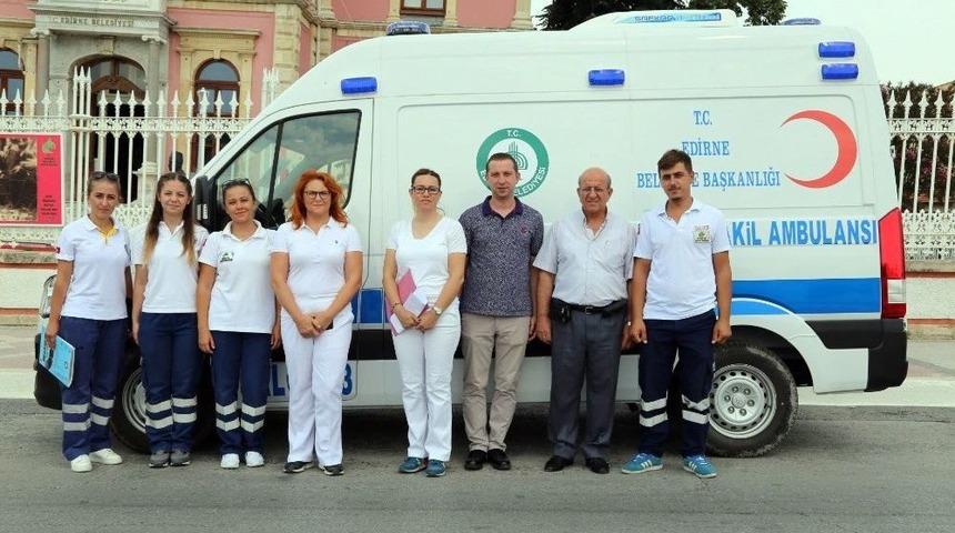 Fırıncılar Odası&rsquo;ndan Edirne Belediyesine Anlamlı Hediye