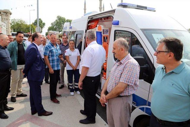 Fırıncılar Odası’ndan Edirne Belediyesine Anlamlı Hediye