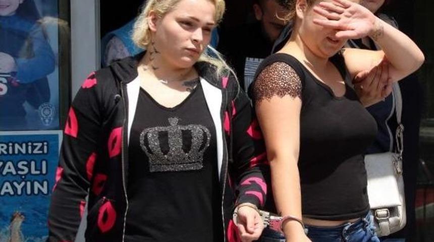 Samsun'da 2'si Kız 3 Gasp Ş&uuml;phelisi Adliyeye Sevk Edildi