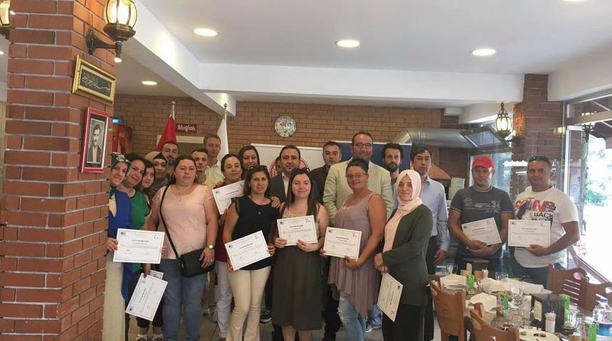 Girişimci Adayları Sertifikalarını Aldı