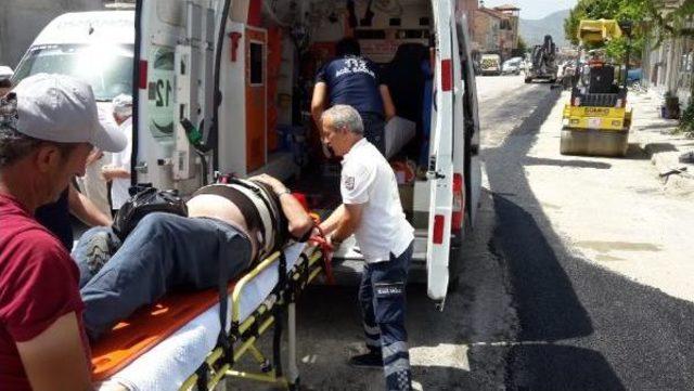 Yolcu Minib&uuml;s&uuml;, Bisiklet S&uuml;r&uuml;c&uuml;s&uuml;ne &Ccedil;arptı 3