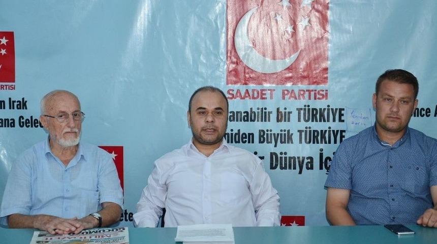 Saadet Partisin&rsquo;den B&uuml;y&uuml;k Kud&uuml;s Mitingine Davet