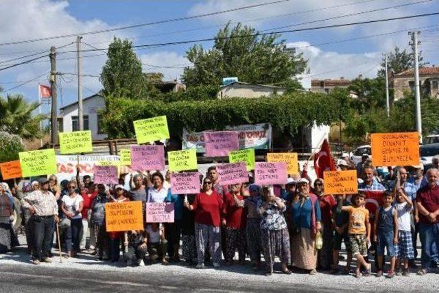 Kuşadası'nda Taş Ocağı Tepkisi Sürüyor