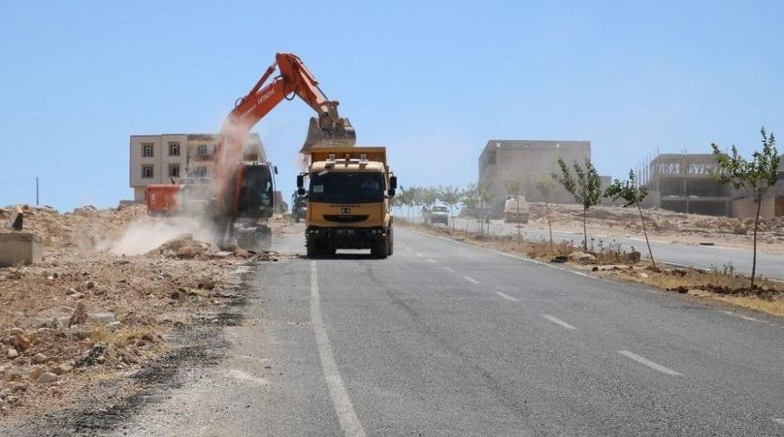 B&uuml;y&uuml;kşehir Hayvan Pazarı Yolunu Revize Ediyor