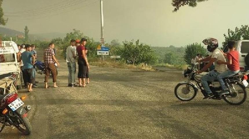 Turgutlu'da 15 D&ouml;n&uuml;m Makilik Ve Tarım Arazisi Yandı