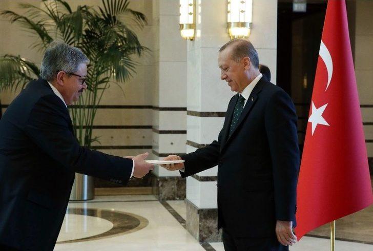 Cumhurbaşkanı Erdoğan’ın Güven Mektuplarını Kabulü G3