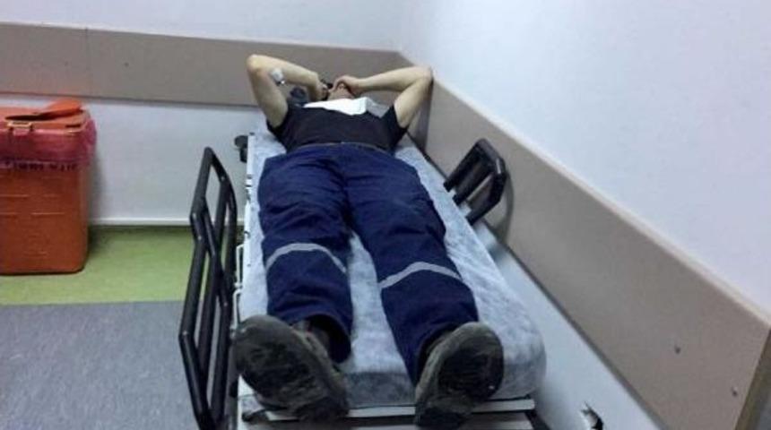 Tatlıdan Zehirlenen Iş&ccedil;iler Hastanelere Kaldırıldı