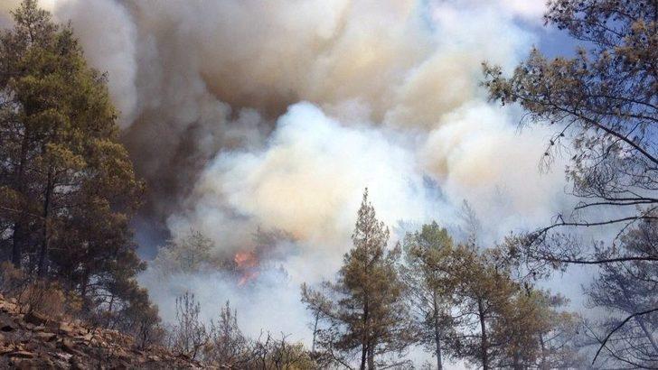 Marmaris’teki Orman Yangını Söndürüldü G4