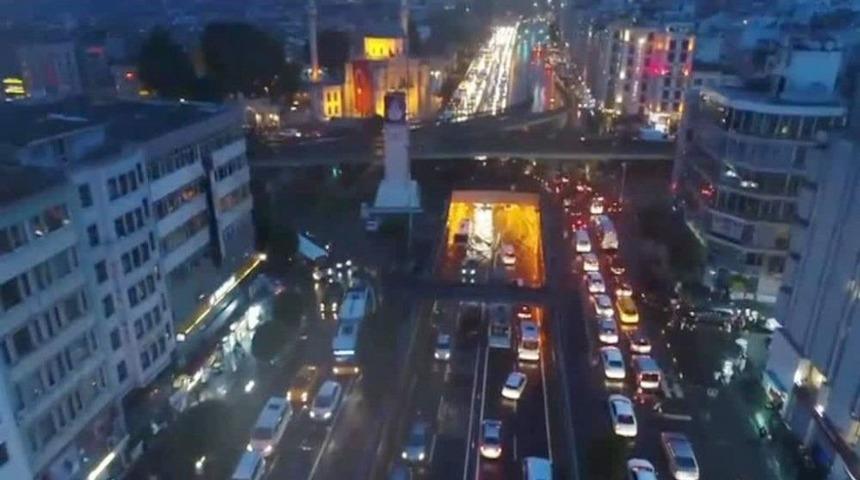 Atak&ouml;y Ve Aksaray&rsquo;da Su Baskınları Havadan G&ouml;r&uuml;nt&uuml;lendi