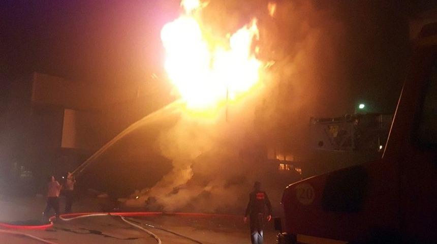 Kayseri&rsquo;de Korkutan Yangın