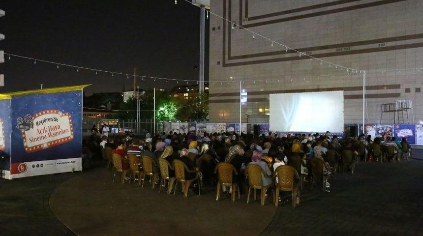 Ke&ccedil;i&ouml;ren&rsquo;de "a&ccedil;ık Havada Sinema" Akşamları
