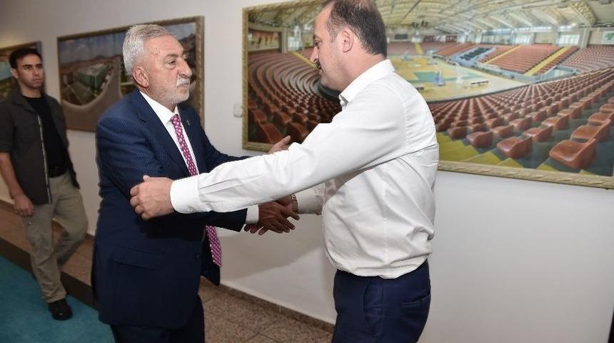 Tesk&rsquo;ten Mamak Belediye Başkanı Akg&uuml;l&rsquo;e Ziyaret