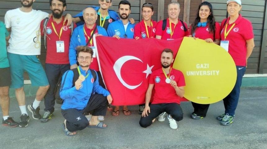 Gazi &Uuml;niversitesi Karate Takımı Avrupa İkincisi Oldu