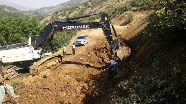 Şemdinli’de İçme Suyu Hattında Arıza