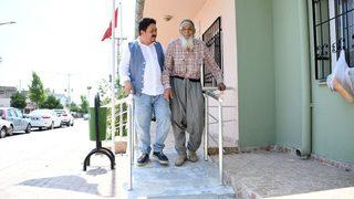 Büyükşehir’den Muhtarlıklara Engelli Rampası