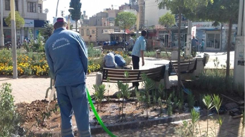 Kilis&rsquo;te Park Ve Bah&ccedil;elerde Revizyon &Ccedil;alışmaları