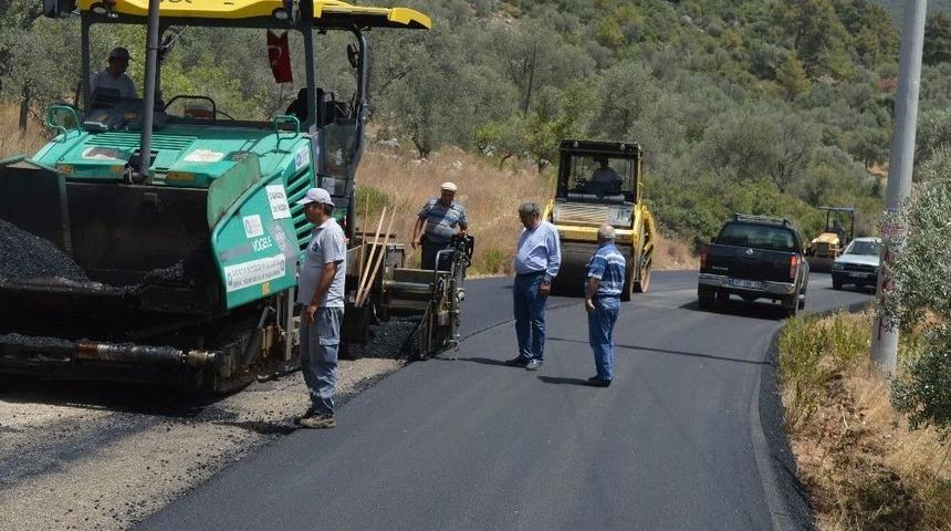 Kaş&rsquo;ın &Uuml;z&uuml;ml&uuml; Yolu Modernleşiyor