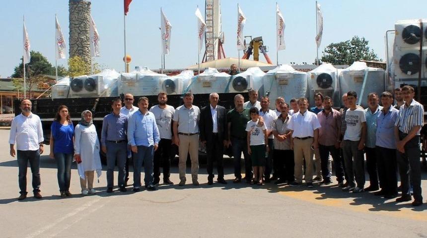 B&uuml;y&uuml;kşehir&rsquo;nden S&uuml;t &Uuml;reticilerine Soğutma Tankı