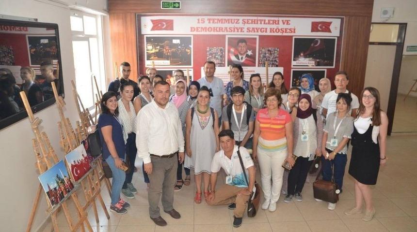 Yunus Emre Enstit&uuml;s&uuml; &Ouml;ğrencileri Esog&uuml; T&ouml;mer&rsquo;de