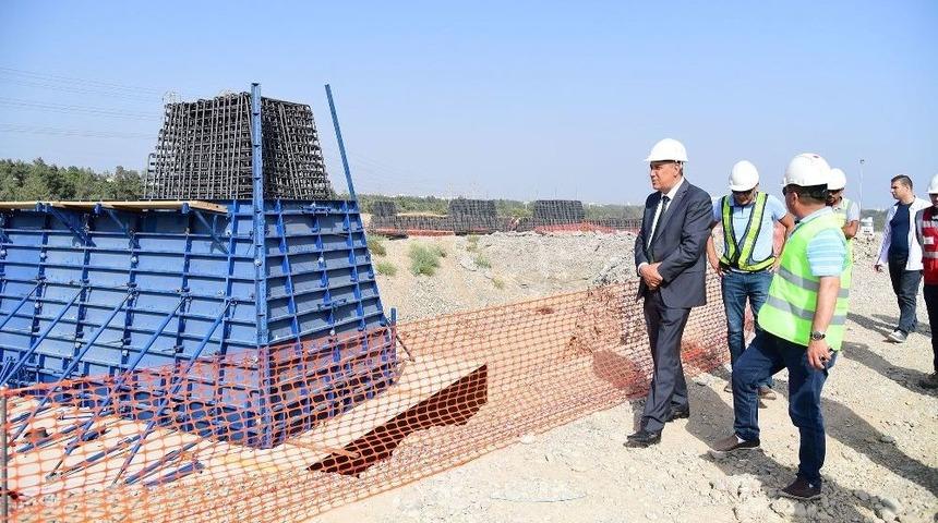 Devlet Bahçeli Köprüsü’nde Çalışmalar Sürüyor