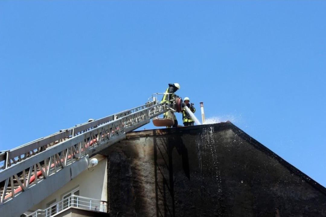 Kırşehir&rsquo;deki Yangın Korkuttu