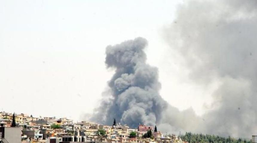 Gaziantep'te Fabrika Yangını (1)