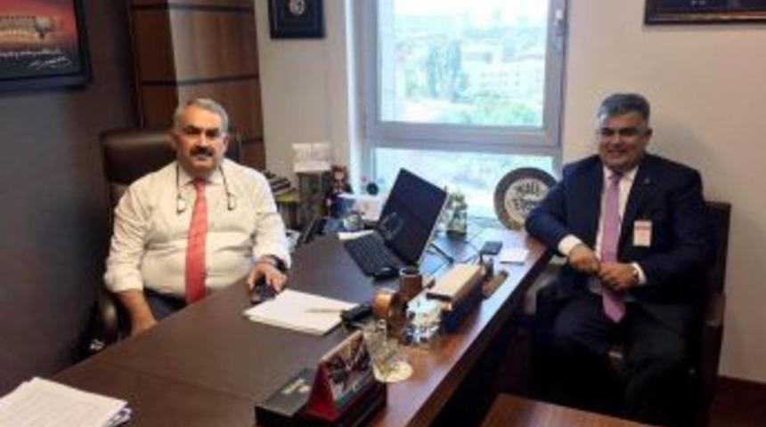 Başkan &Ouml;zg&uuml;ven, Milletvekili Etyemez&rsquo;le G&ouml;r&uuml;şt&uuml;